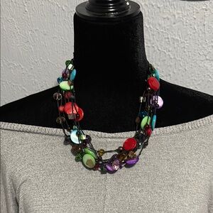 Multicolor Beaded Necklace